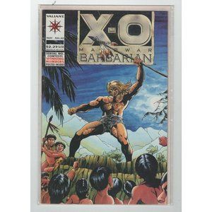 Vintage Valiant Nov #22 X-O Manowar Barbarian Collectible Comic Book